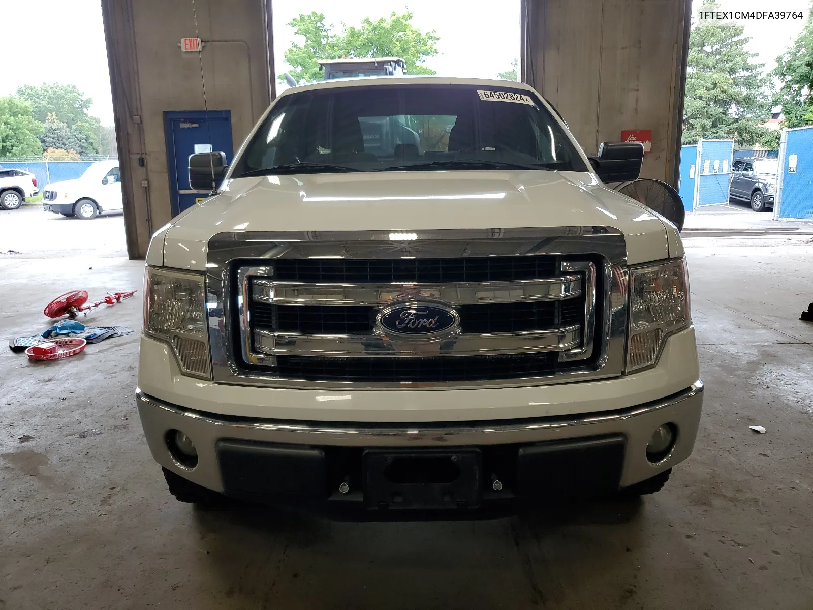 2013 Ford F150 Super Cab VIN: 1FTEX1CM4DFA39764 Lot: 64502824