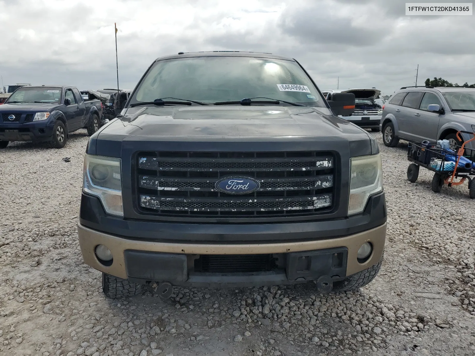 1FTFW1CT2DKD41365 2013 Ford F150 Supercrew