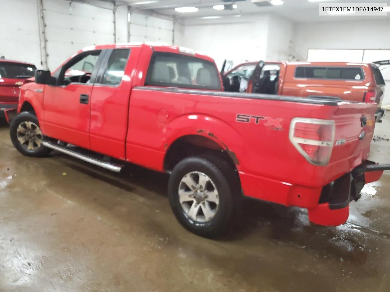 1FTEX1EM1DFA14947 2013 Ford F150 Super Cab