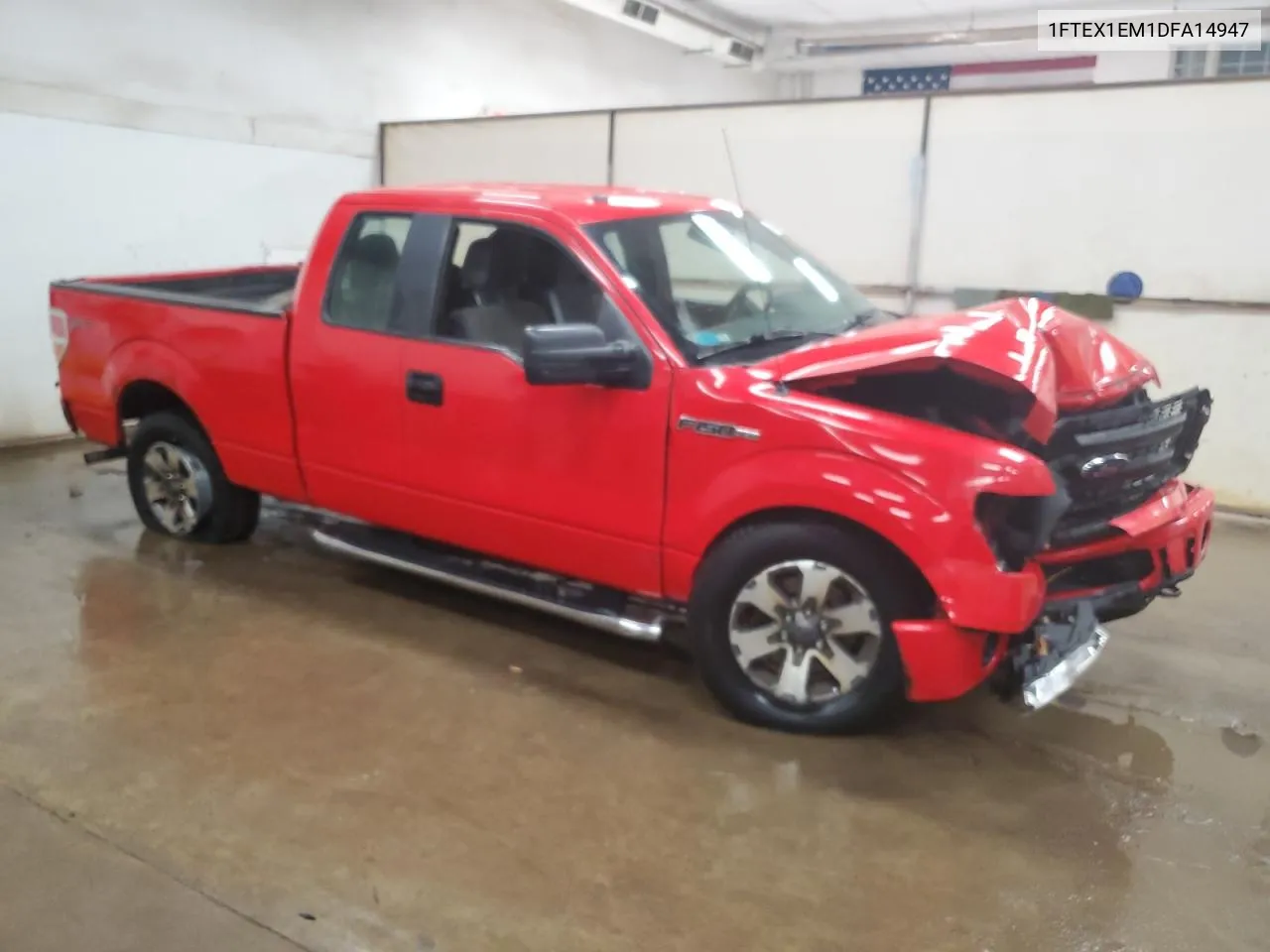 1FTEX1EM1DFA14947 2013 Ford F150 Super Cab