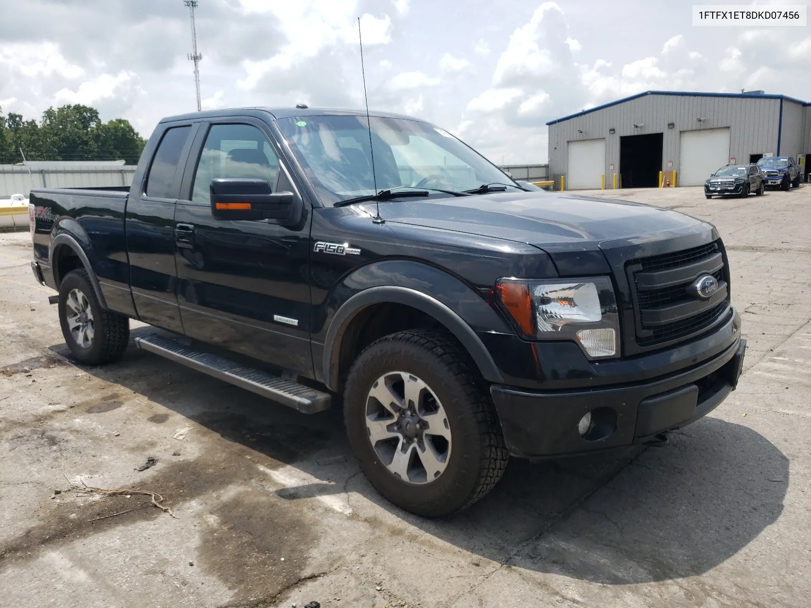 2013 Ford F150 Super Cab VIN: 1FTFX1ET8DKD07456 Lot: 64766874