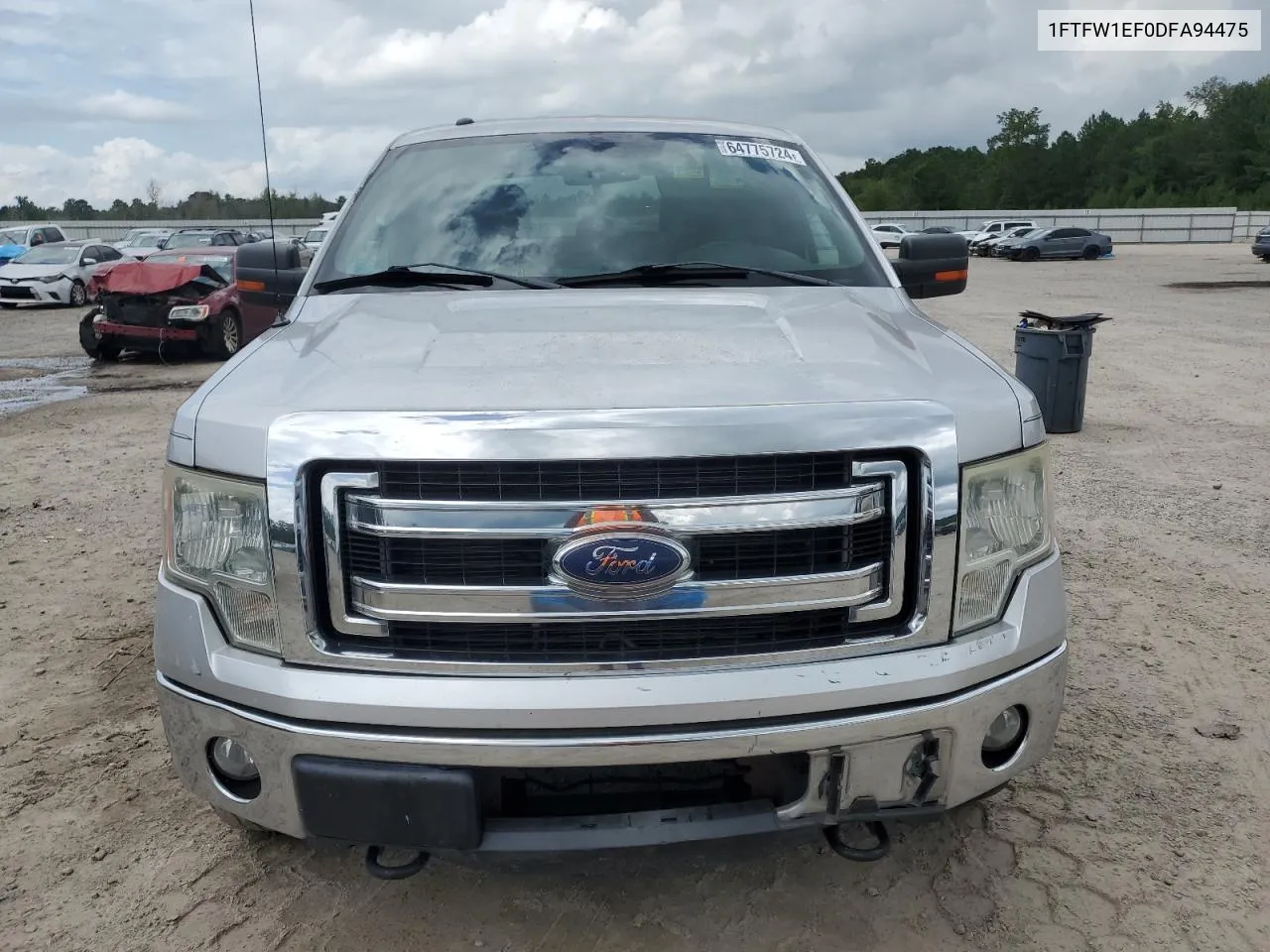 2013 Ford F150 Supercrew VIN: 1FTFW1EF0DFA94475 Lot: 64775724