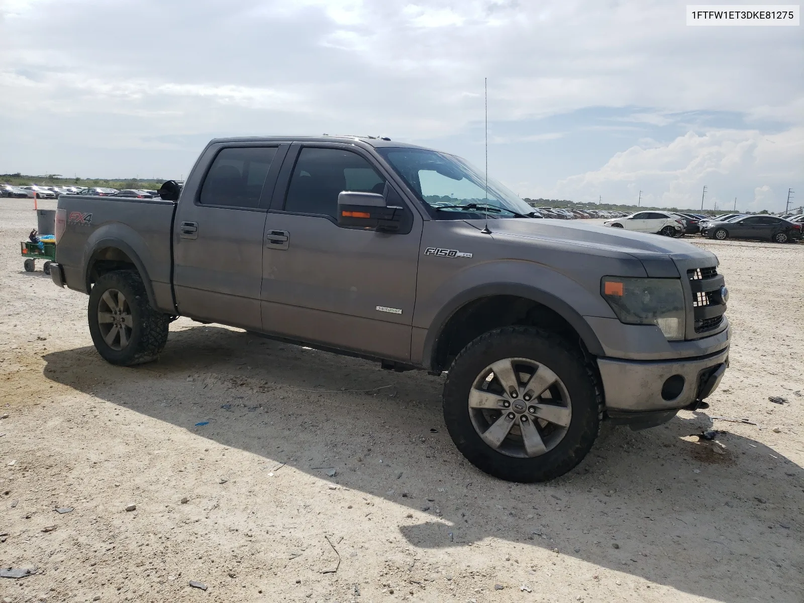 2013 Ford F150 Supercrew VIN: 1FTFW1ET3DKE81275 Lot: 64908234