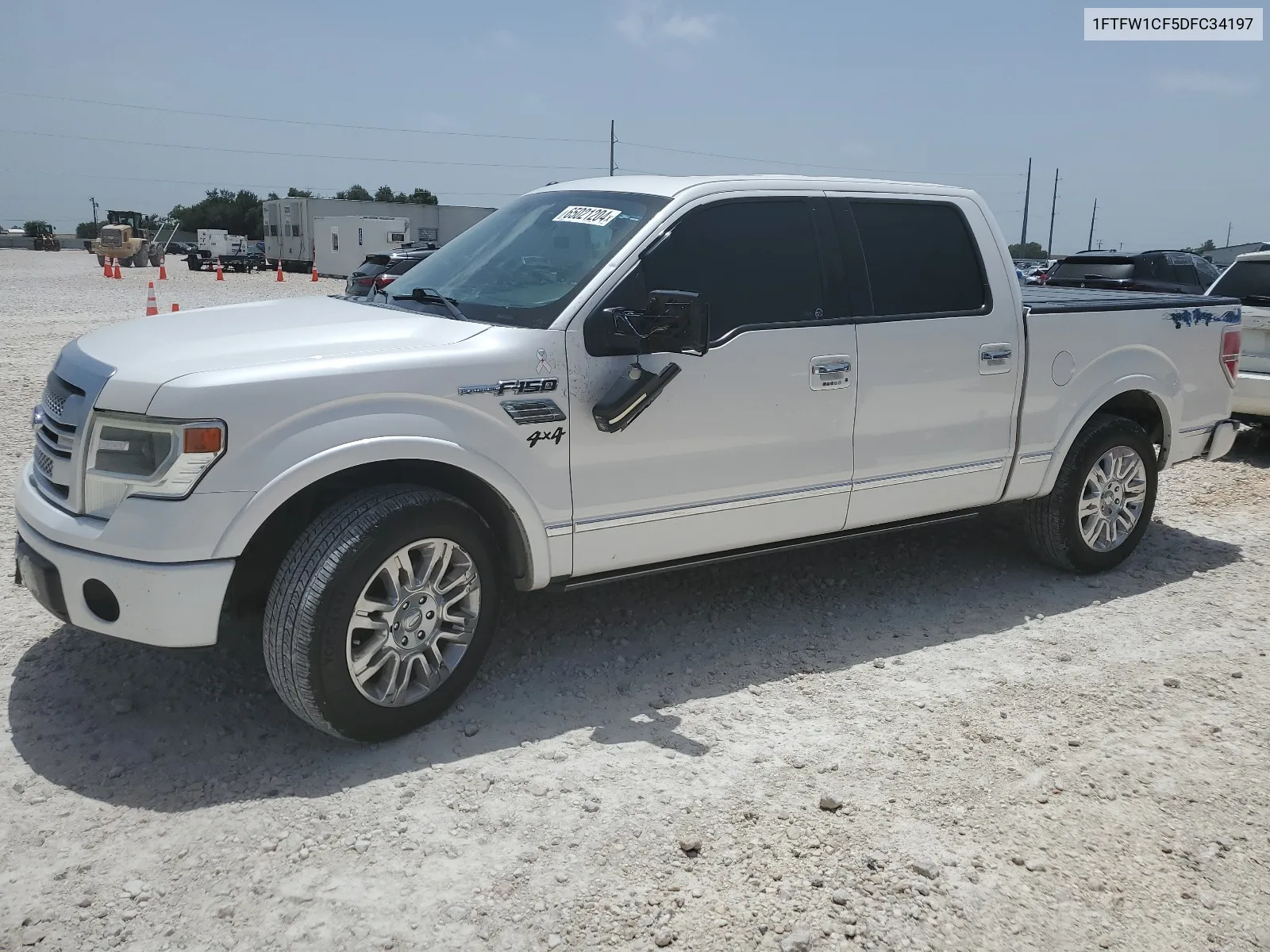 2013 Ford F150 Supercrew VIN: 1FTFW1CF5DFC34197 Lot: 65021204