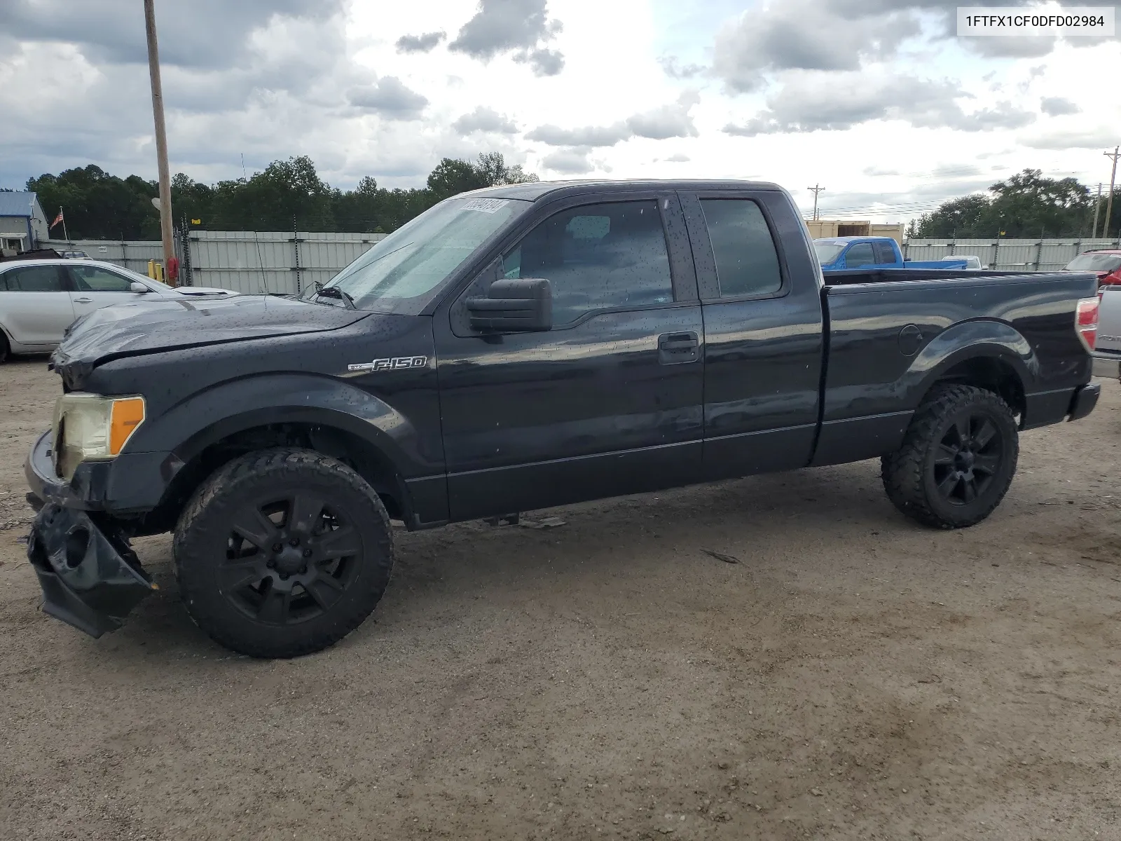 2013 Ford F150 Super Cab VIN: 1FTFX1CF0DFD02984 Lot: 65046194