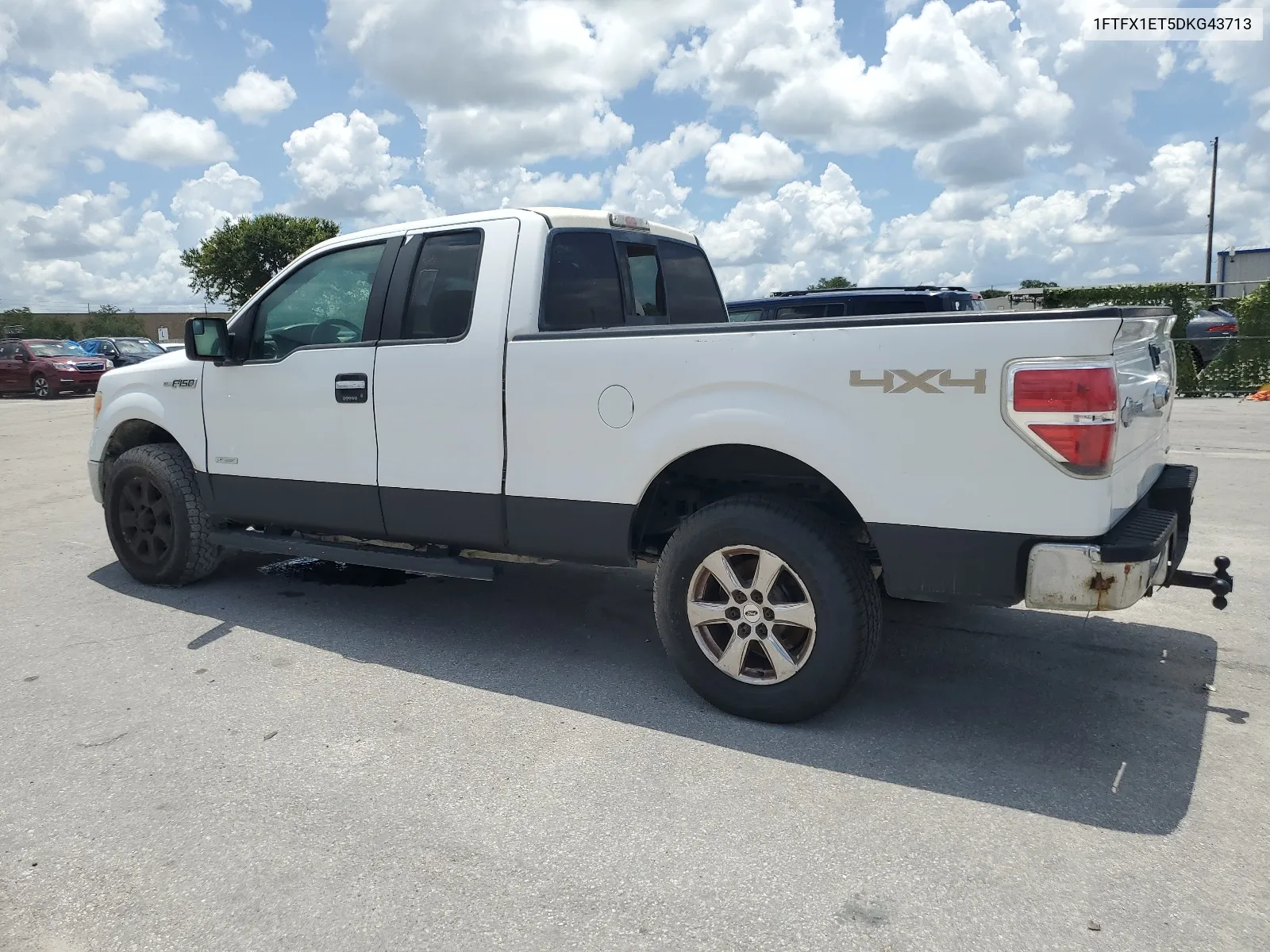 2013 Ford F150 Super Cab VIN: 1FTFX1ET5DKG43713 Lot: 65092234