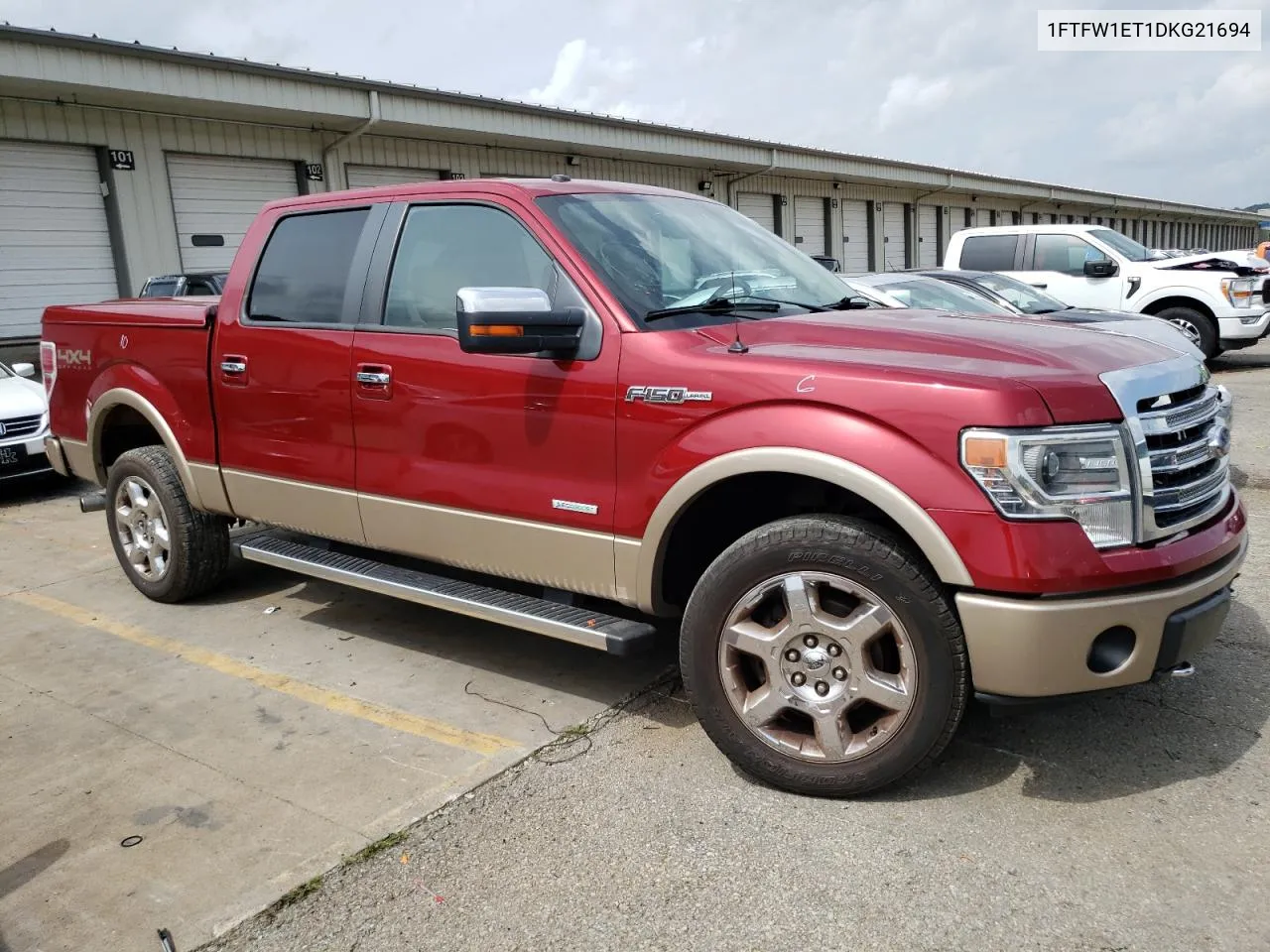 1FTFW1ET1DKG21694 2013 Ford F150 Supercrew