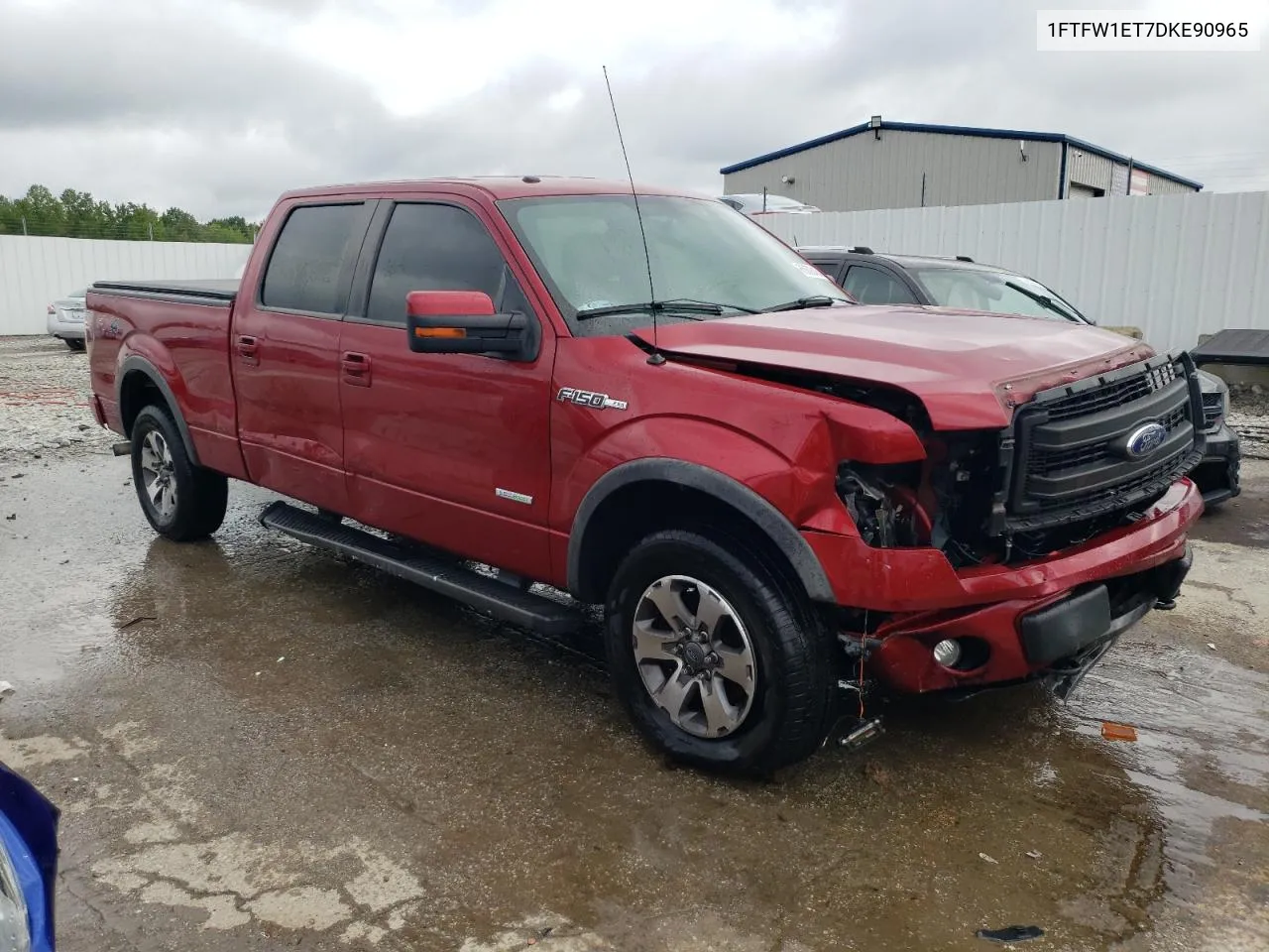 1FTFW1ET7DKE90965 2013 Ford F150 Supercrew