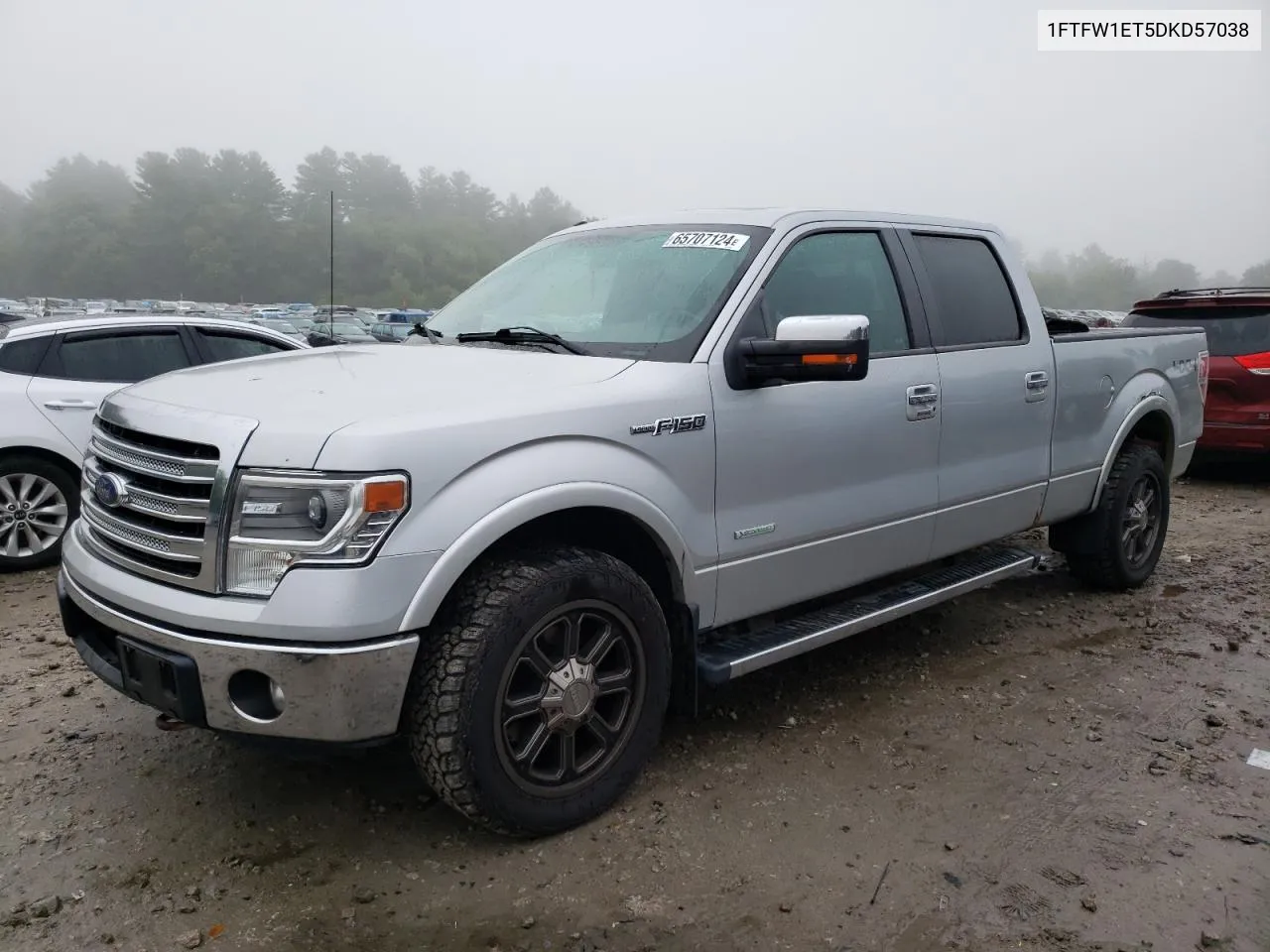 1FTFW1ET5DKD57038 2013 Ford F150 Supercrew