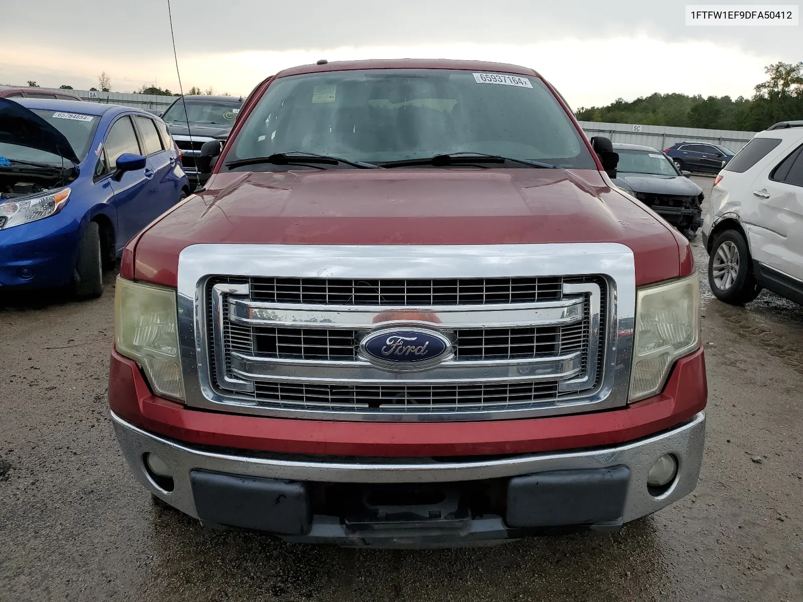 2013 Ford F150 Supercrew VIN: 1FTFW1EF9DFA50412 Lot: 65937164