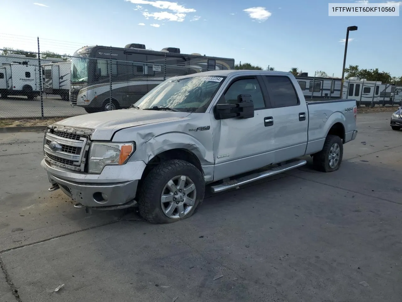 2013 Ford F150 Supercrew VIN: 1FTFW1ET6DKF10560 Lot: 66032254