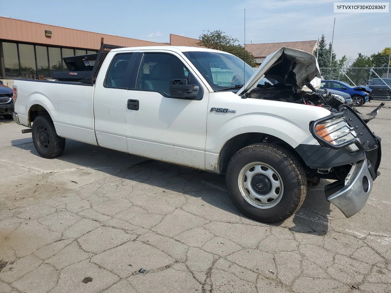 2013 Ford F150 Super Cab VIN: 1FTVX1CF3DKD28367 Lot: 66113014