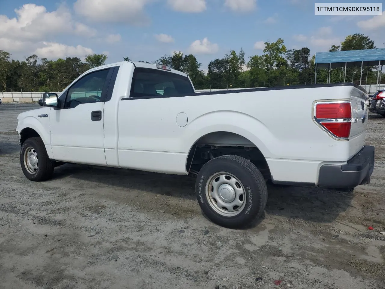 2013 Ford F150 VIN: 1FTMF1CM9DKE95118 Lot: 66207904