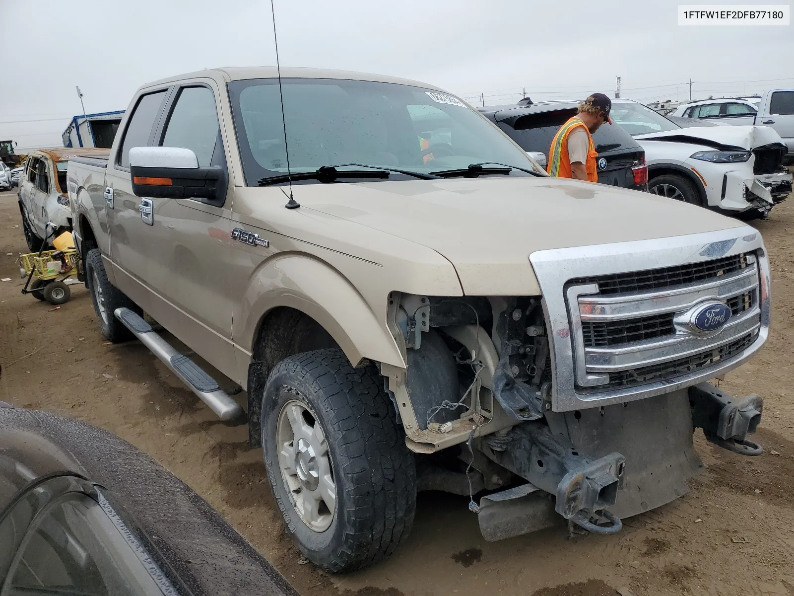 2013 Ford F150 Supercrew VIN: 1FTFW1EF2DFB77180 Lot: 66375854