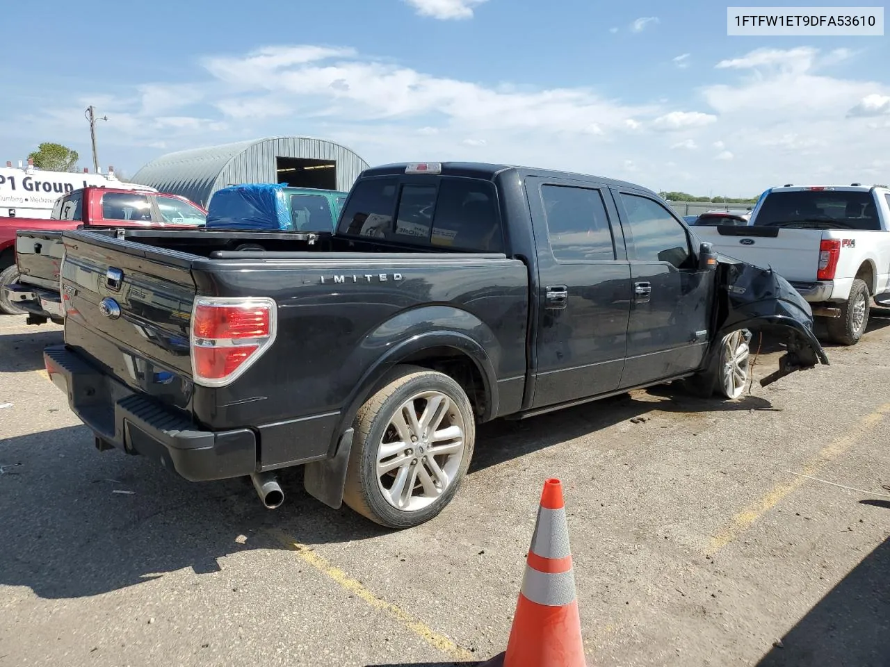 1FTFW1ET9DFA53610 2013 Ford F150 Supercrew