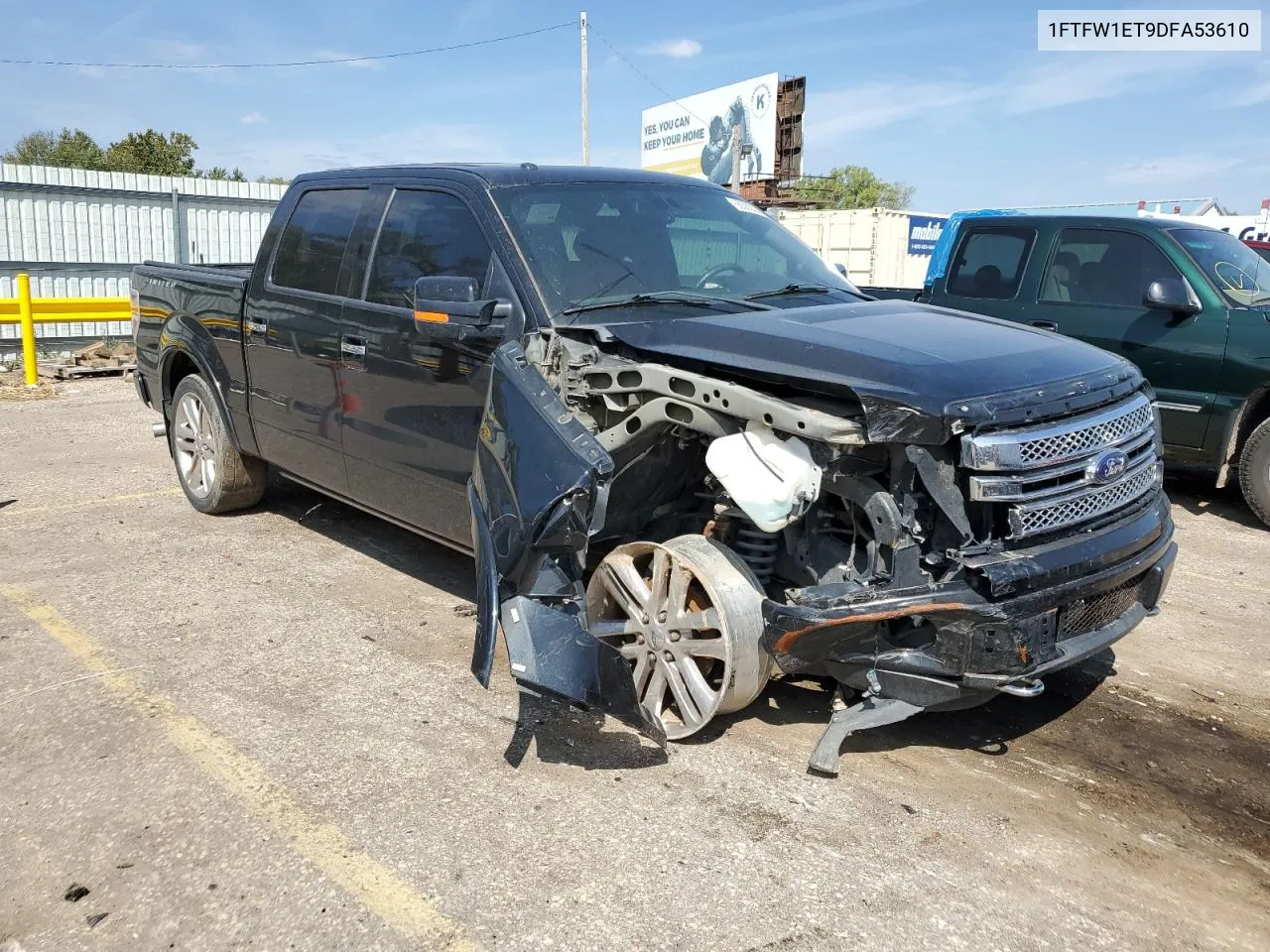 2013 Ford F150 Supercrew VIN: 1FTFW1ET9DFA53610 Lot: 66380523