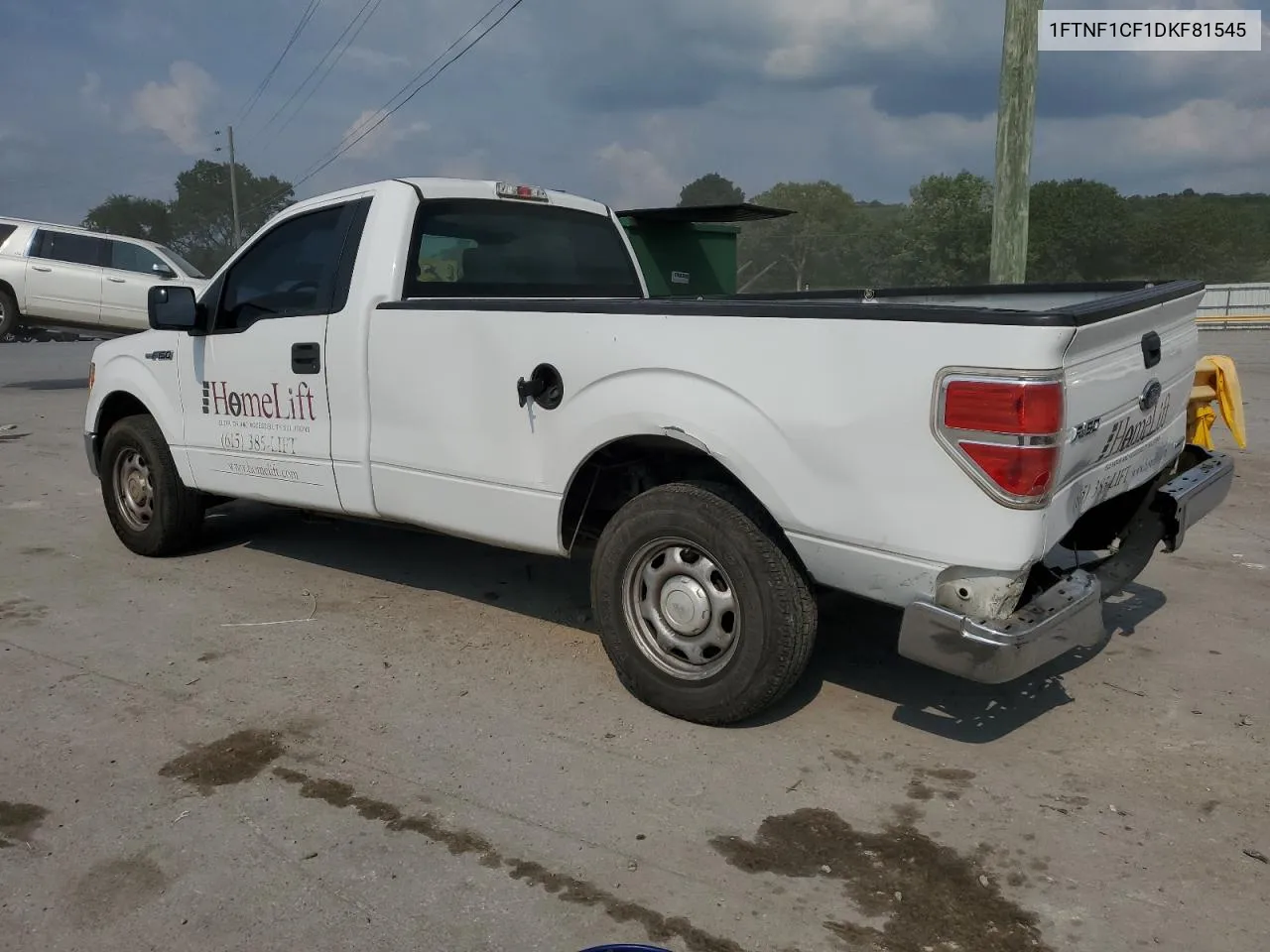 2013 Ford F150 VIN: 1FTNF1CF1DKF81545 Lot: 66611724