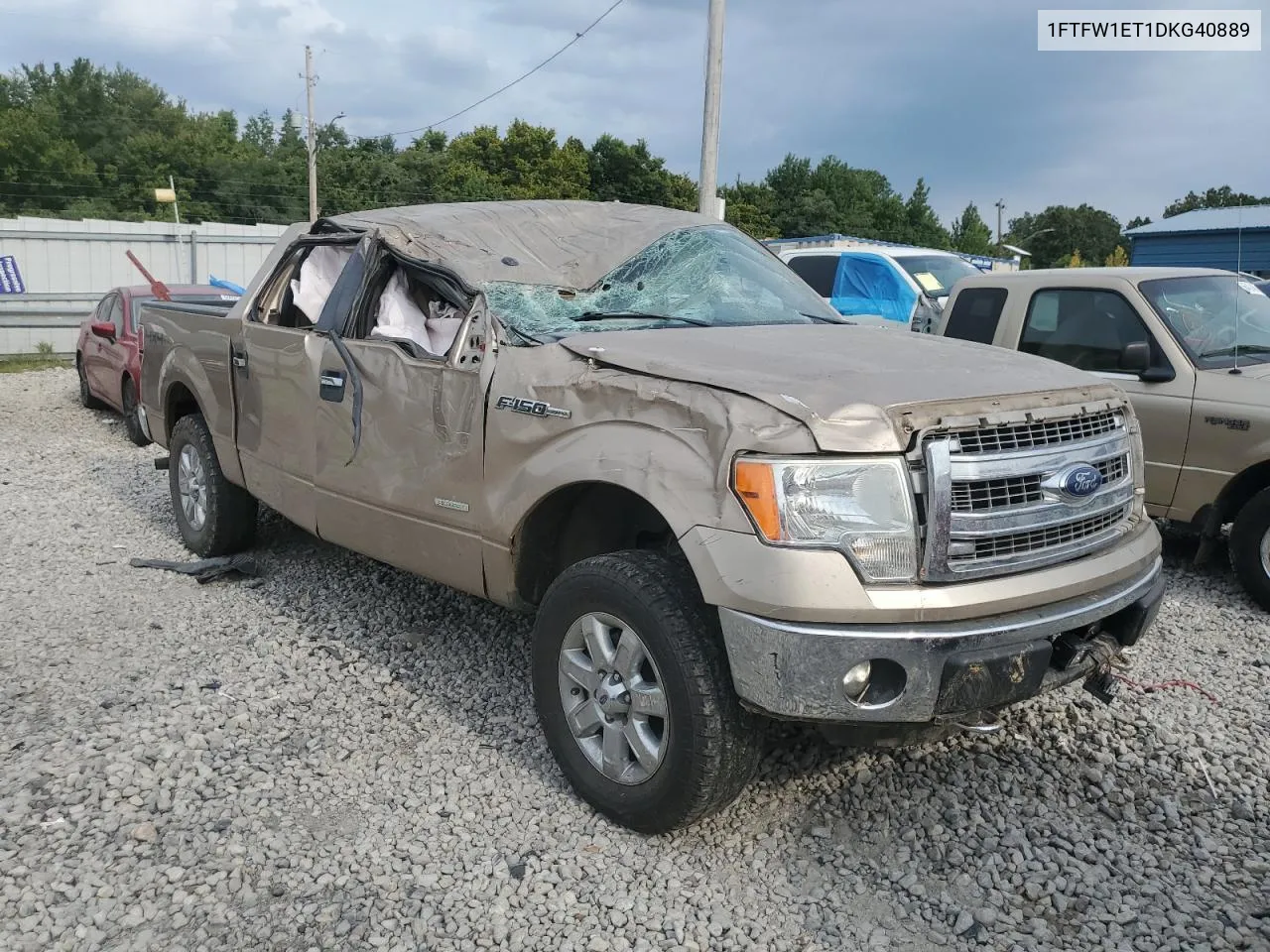 2013 Ford F150 Supercrew VIN: 1FTFW1ET1DKG40889 Lot: 66655674