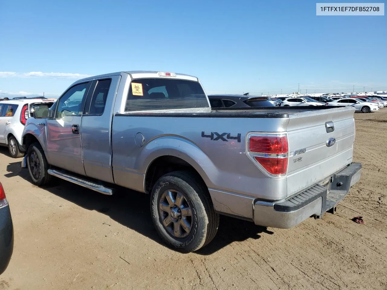 2013 Ford F150 Super Cab VIN: 1FTFX1EF7DFB52708 Lot: 66775854