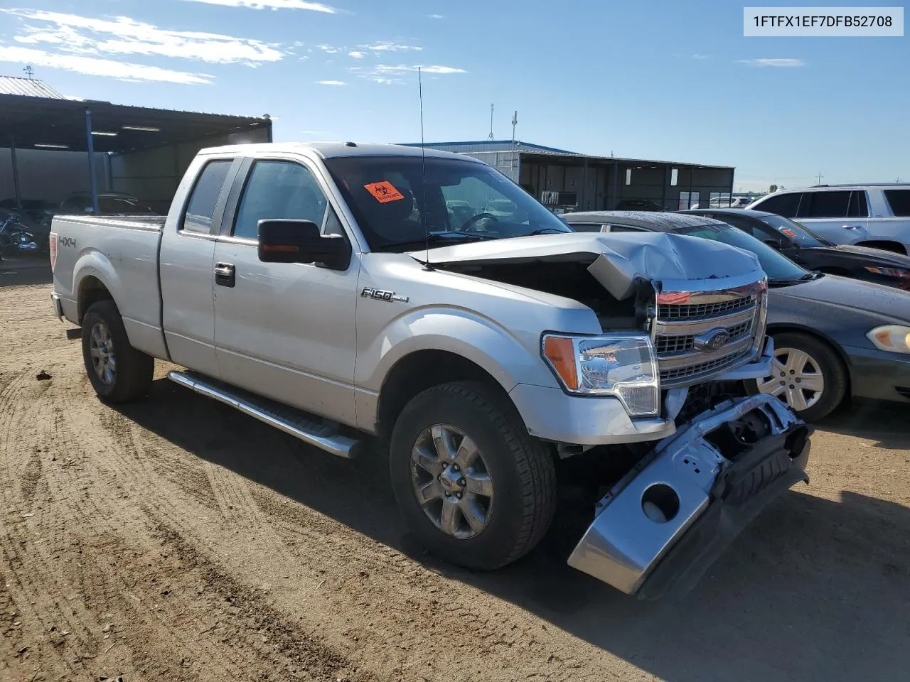 2013 Ford F150 Super Cab VIN: 1FTFX1EF7DFB52708 Lot: 66775854