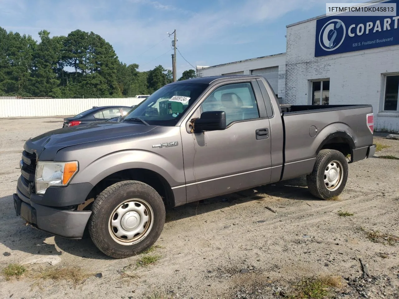 2013 Ford F150 VIN: 1FTMF1CM1DKD45813 Lot: 66809134