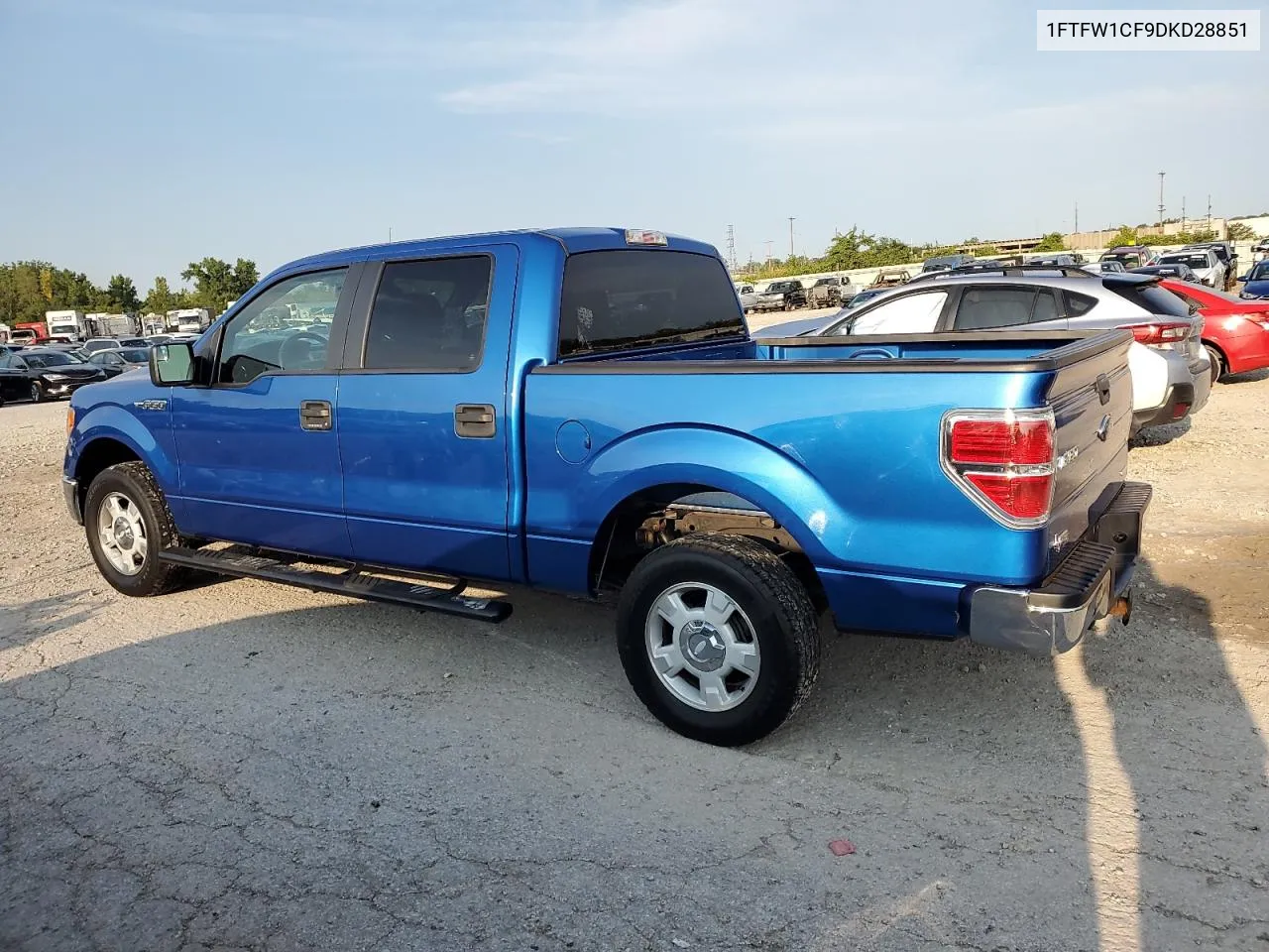 2013 Ford F150 Supercrew VIN: 1FTFW1CF9DKD28851 Lot: 66862454