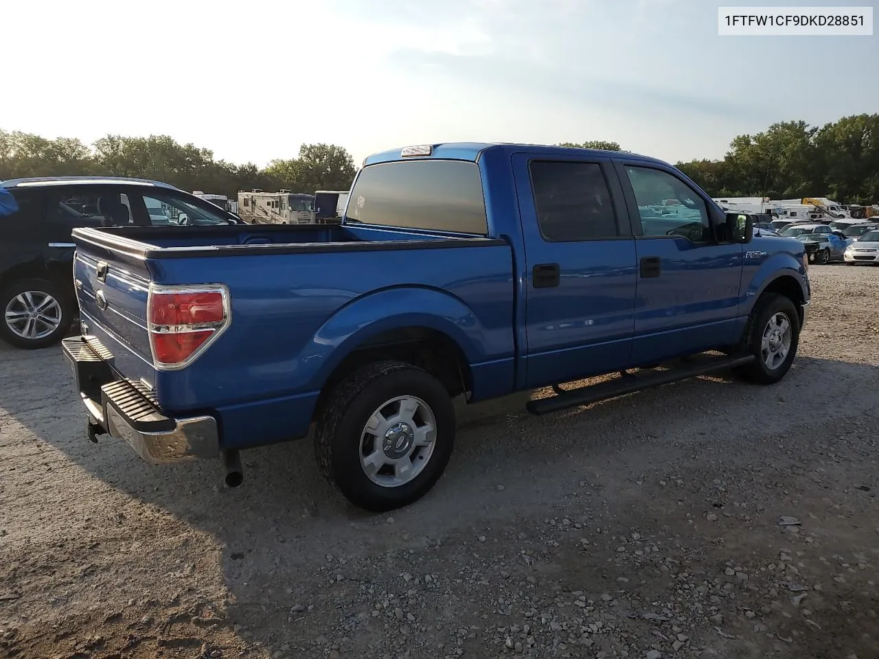 2013 Ford F150 Supercrew VIN: 1FTFW1CF9DKD28851 Lot: 66862454