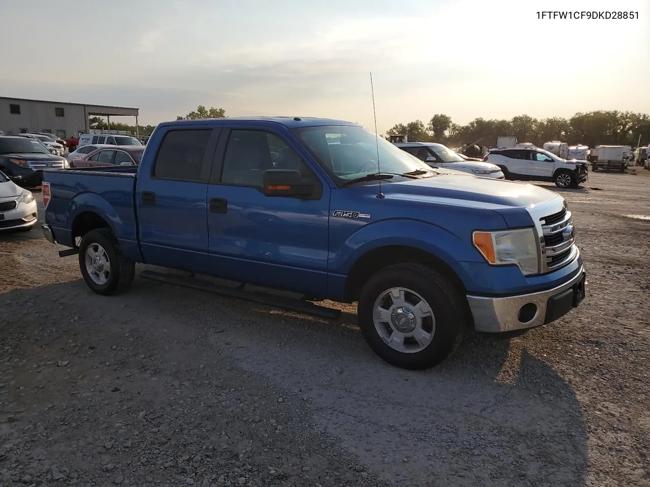 2013 Ford F150 Supercrew VIN: 1FTFW1CF9DKD28851 Lot: 66862454