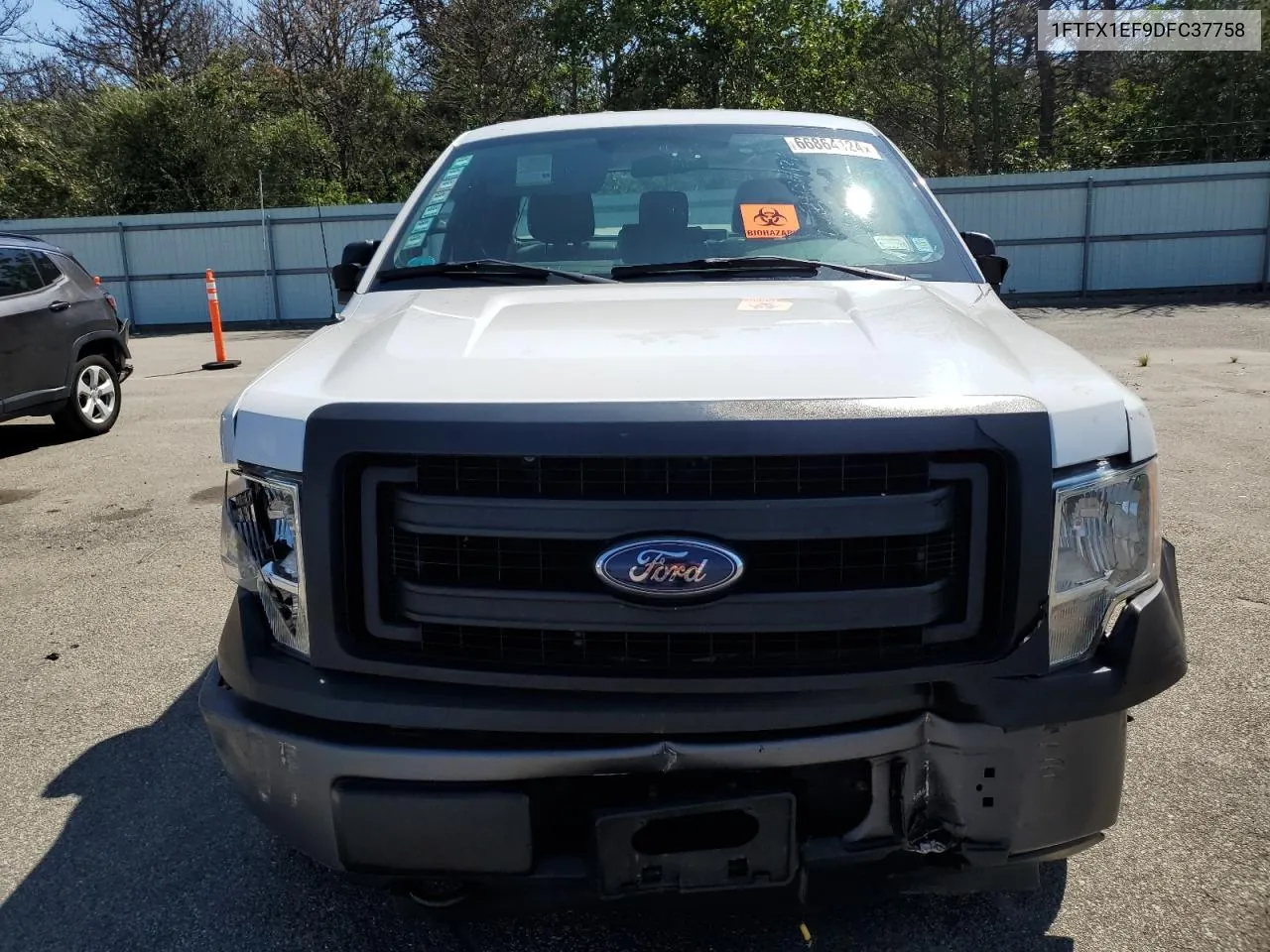 2013 Ford F150 Super Cab VIN: 1FTFX1EF9DFC37758 Lot: 66864124