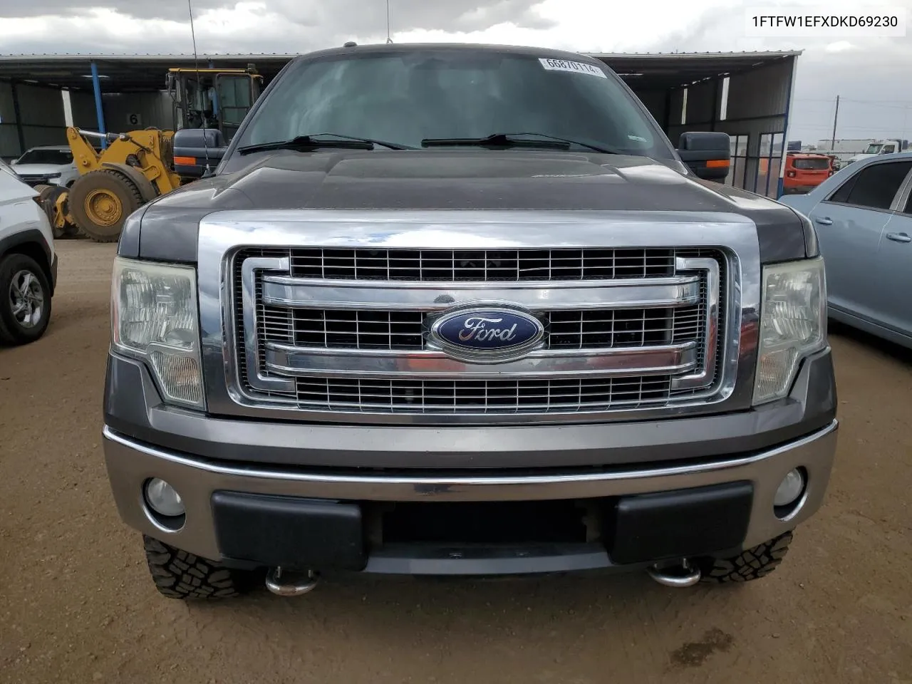 2013 Ford F150 Supercrew VIN: 1FTFW1EFXDKD69230 Lot: 66870114