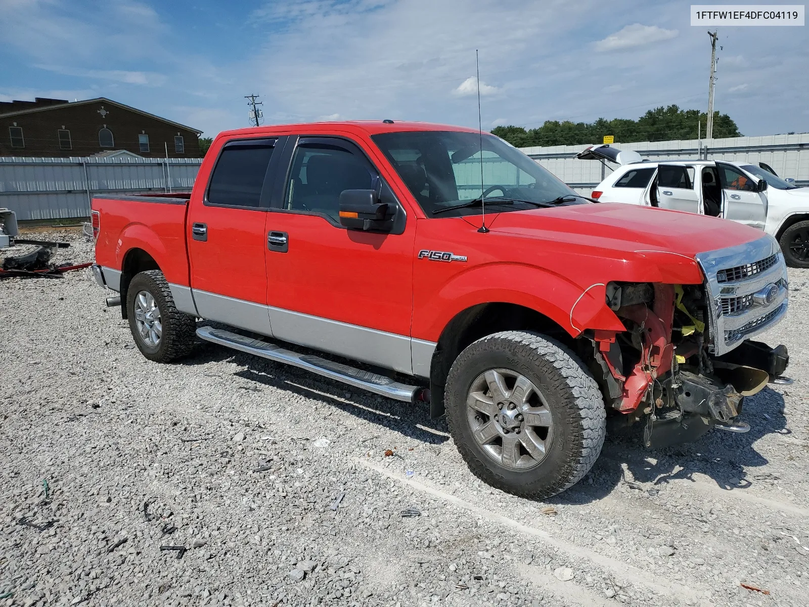 2013 Ford F150 Supercrew VIN: 1FTFW1EF4DFC04119 Lot: 67092144