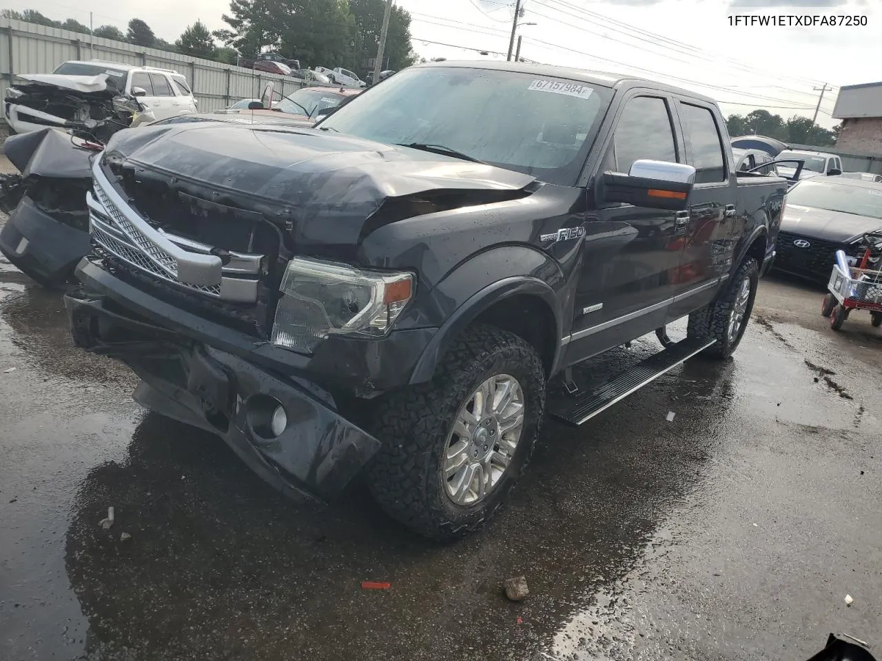 2013 Ford F150 Supercrew VIN: 1FTFW1ETXDFA87250 Lot: 67157984