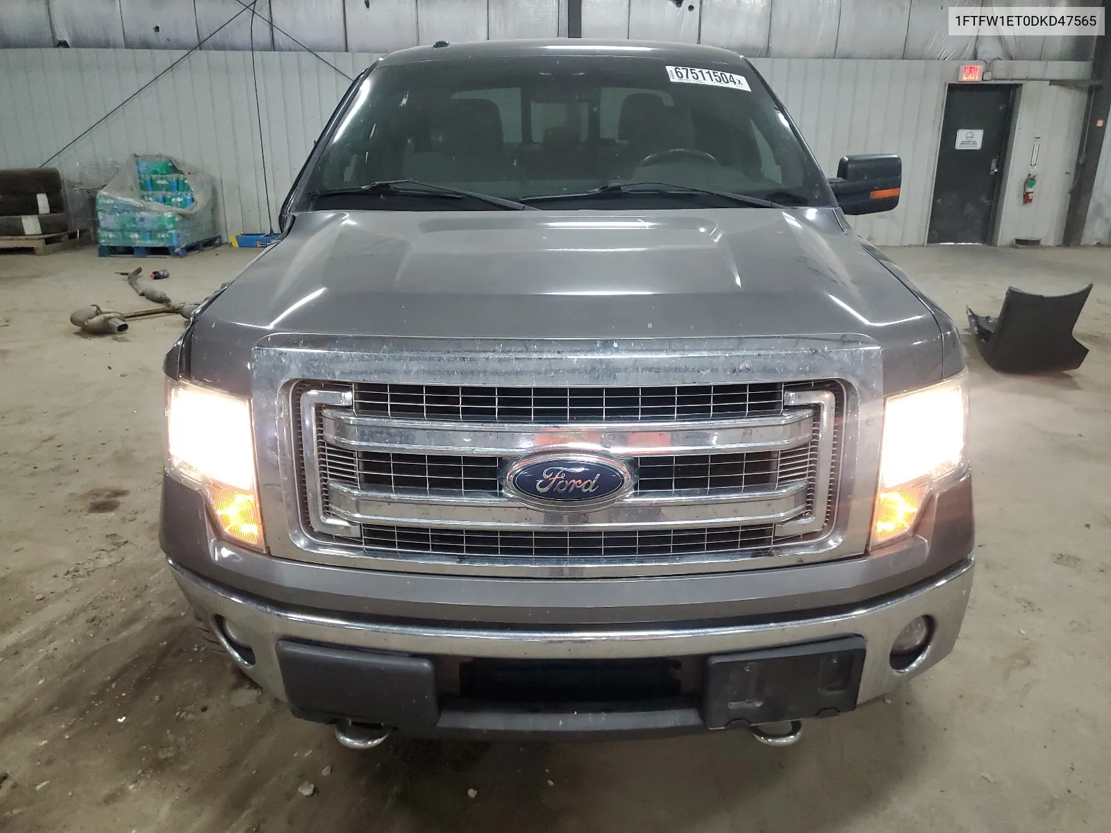 2013 Ford F150 Supercrew VIN: 1FTFW1ET0DKD47565 Lot: 67511504