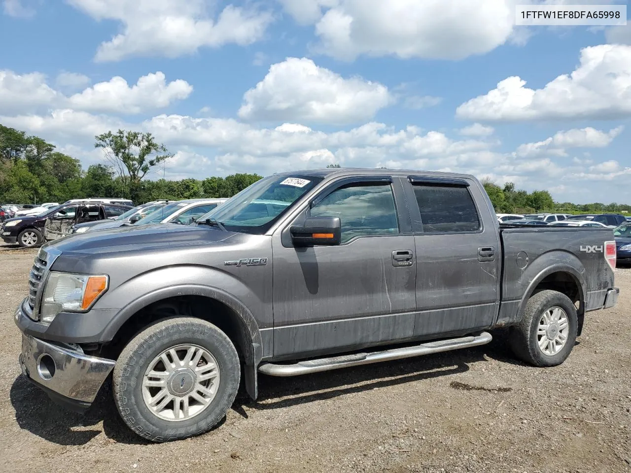 2013 Ford F150 Supercrew VIN: 1FTFW1EF8DFA65998 Lot: 67577644