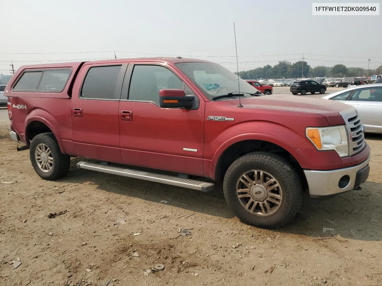 1FTFW1ET2DKG09540 2013 Ford F150 Supercrew