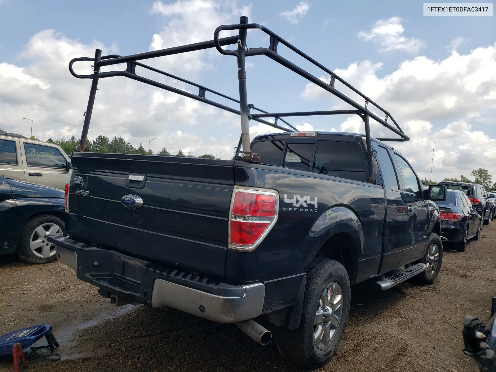 1FTFX1ET0DFA03417 2013 Ford F150 Super Cab