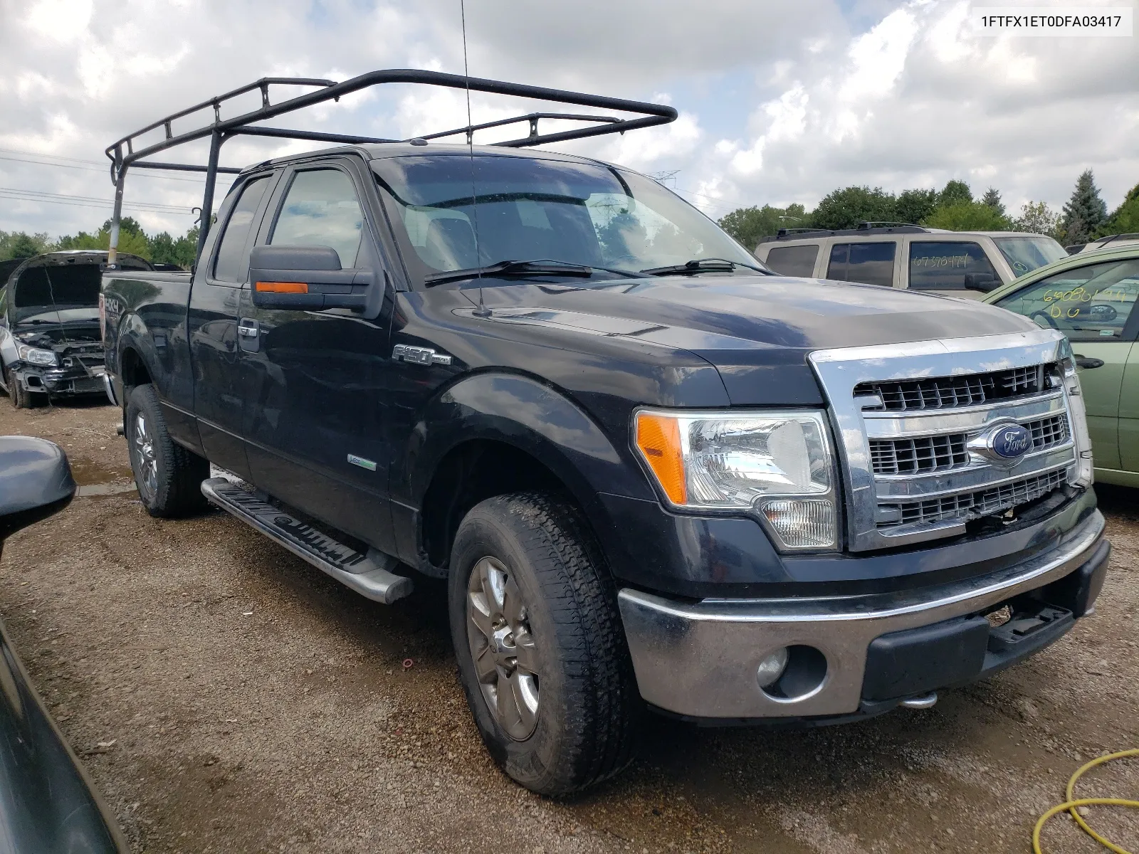 1FTFX1ET0DFA03417 2013 Ford F150 Super Cab