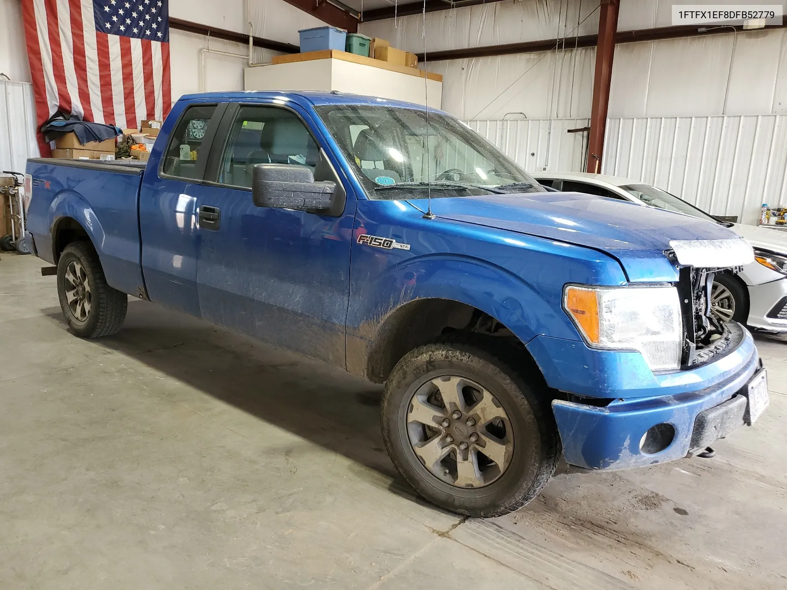 1FTFX1EF8DFB52779 2013 Ford F150 Super Cab