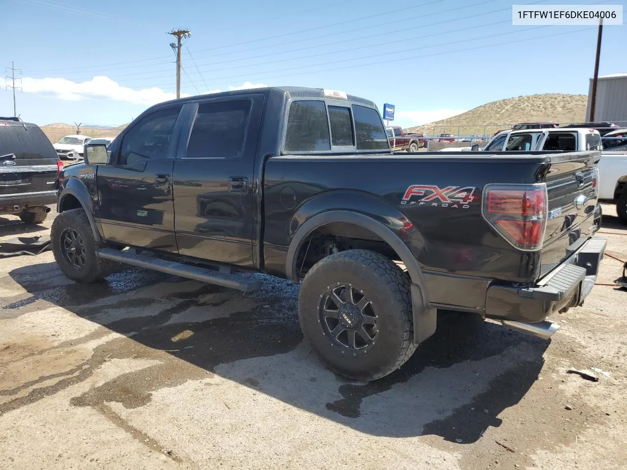 2013 Ford F150 Supercrew VIN: 1FTFW1EF6DKE04006 Lot: 67942634