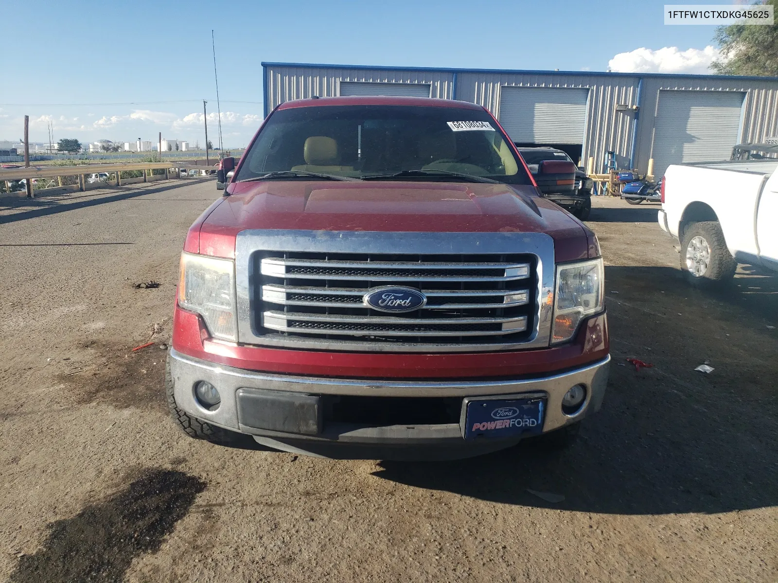 2013 Ford F150 Supercrew VIN: 1FTFW1CTXDKG45625 Lot: 68108034