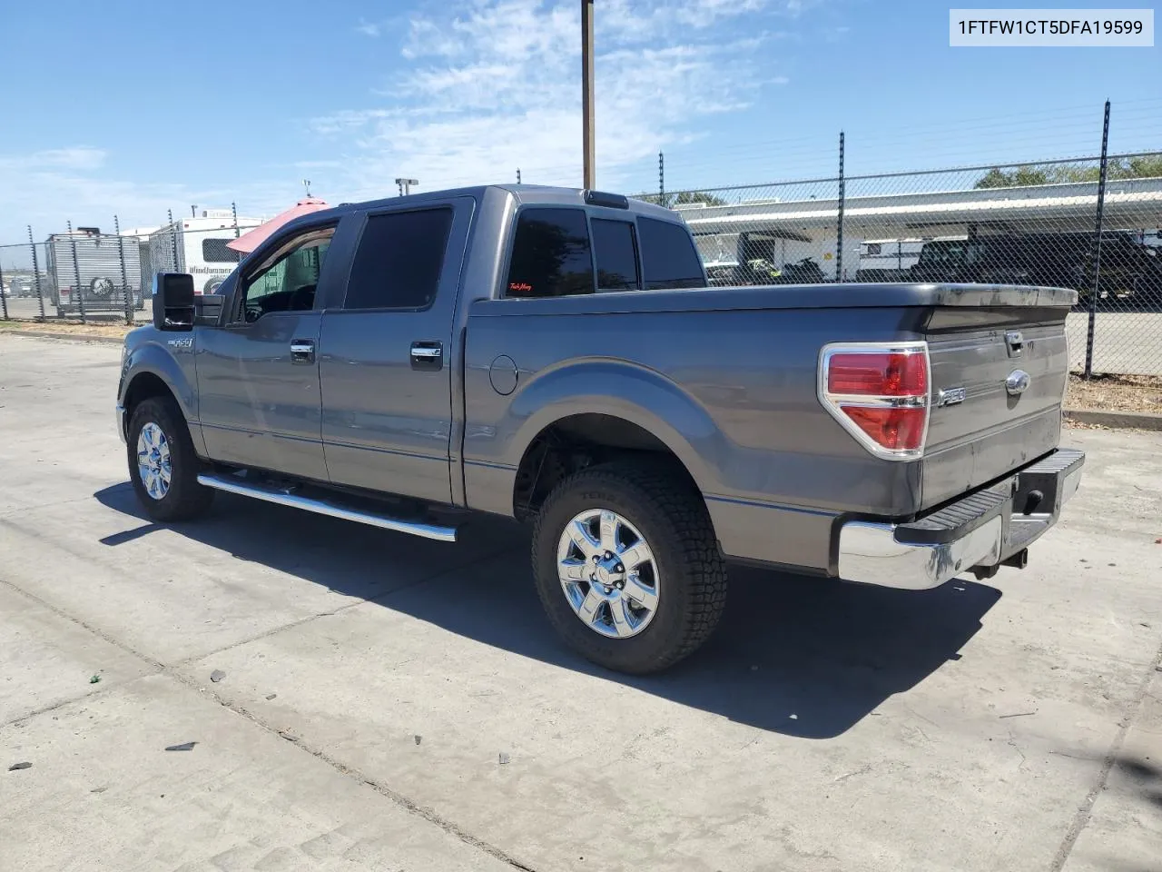 2013 Ford F150 Supercrew VIN: 1FTFW1CT5DFA19599 Lot: 68178214