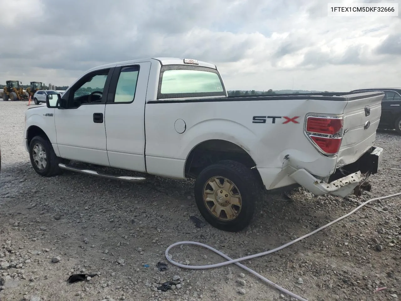 1FTEX1CM5DKF32666 2013 Ford F150 Super Cab