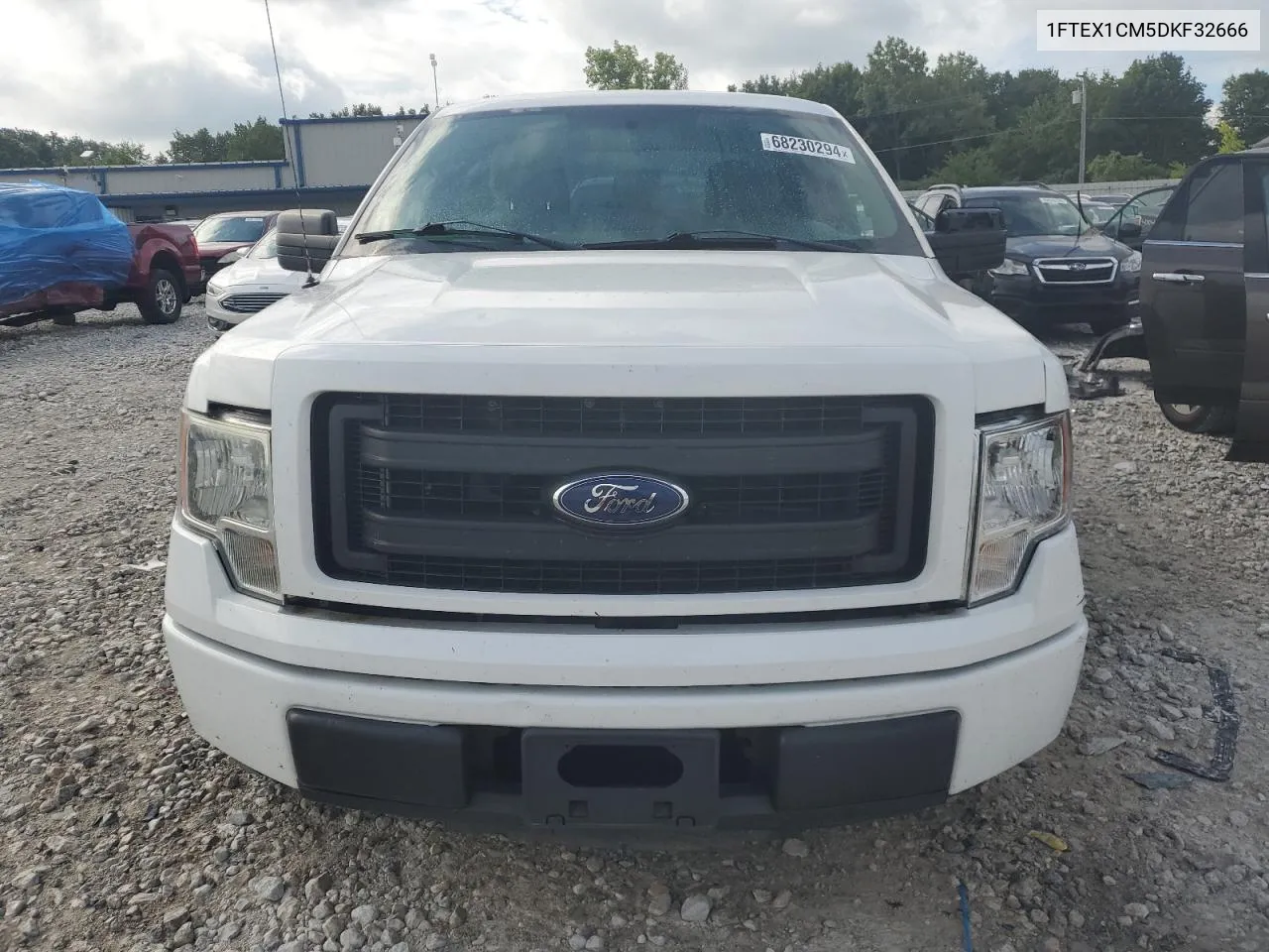 1FTEX1CM5DKF32666 2013 Ford F150 Super Cab