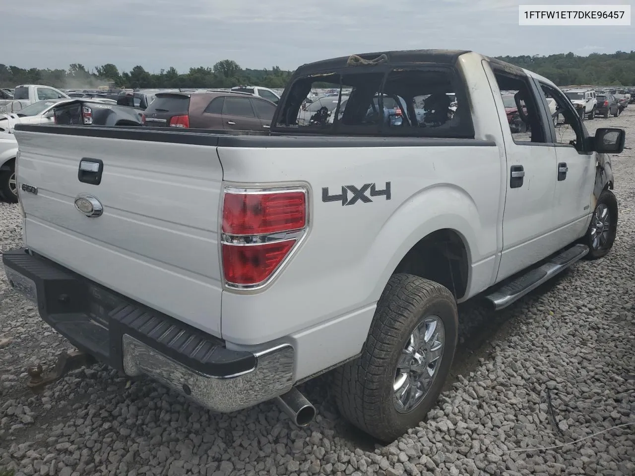 1FTFW1ET7DKE96457 2013 Ford F150 Supercrew