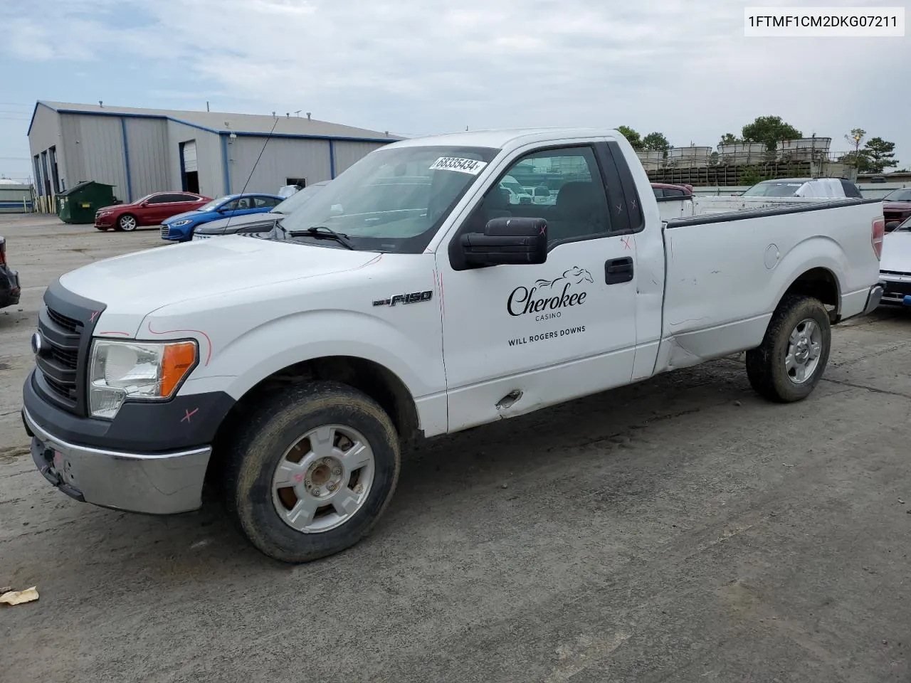 2013 Ford F150 VIN: 1FTMF1CM2DKG07211 Lot: 68335434