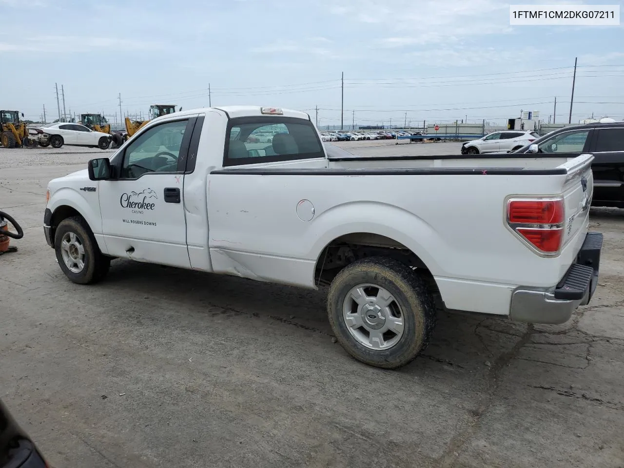 2013 Ford F150 VIN: 1FTMF1CM2DKG07211 Lot: 68335434