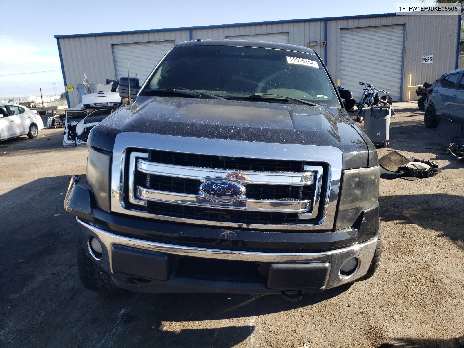 2013 Ford F150 Supercrew VIN: 1FTFW1EF9DKE05506 Lot: 68536294