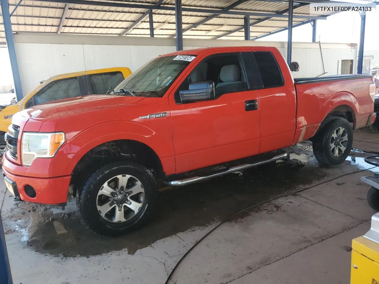 2013 Ford F150 Super Cab VIN: 1FTFX1EF0DFA24133 Lot: 68645184