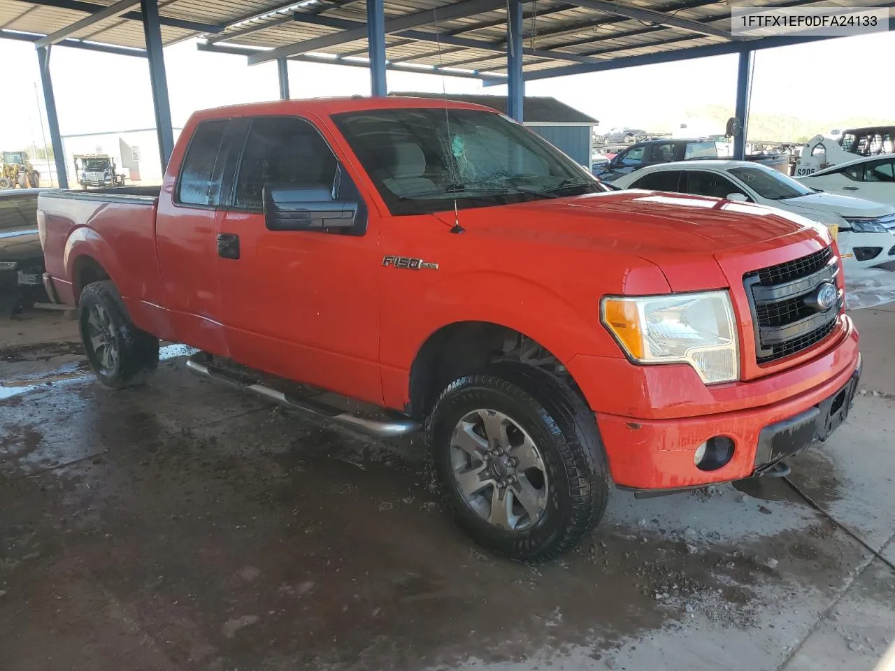 2013 Ford F150 Super Cab VIN: 1FTFX1EF0DFA24133 Lot: 68645184