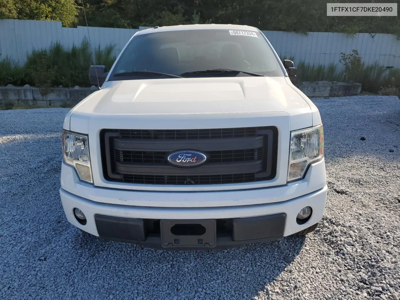 1FTFX1CF7DKE20490 2013 Ford F150 Super Cab